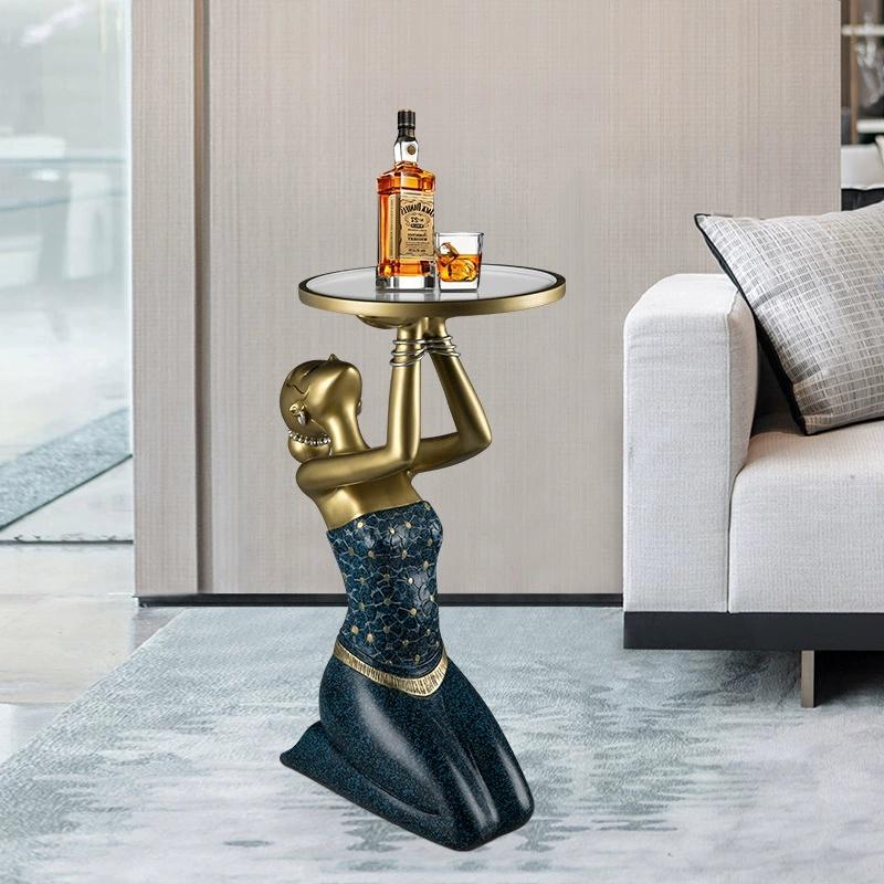 Living Room Floor Decoration Porch Sofa TV Cabinet Modern Light Luxury Creative Art Home Decoration Design Furniture Arrival