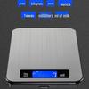 Rechargeable Waterproof Kitchen Scale, Small Gram Baking Scale, 10kg Capacity for Commercial Use