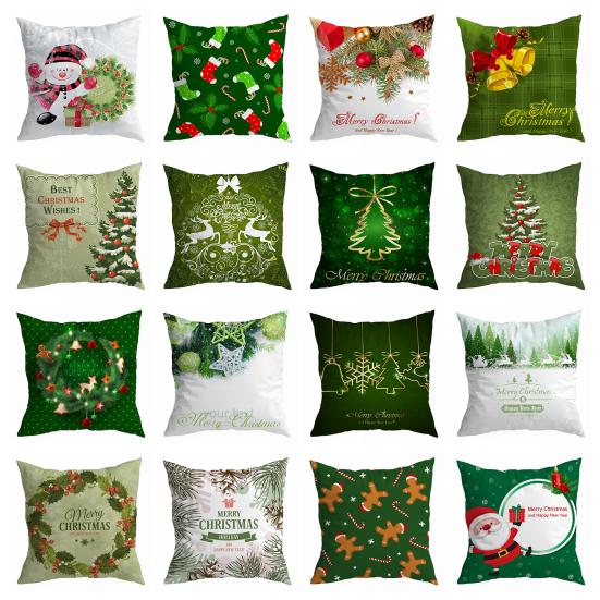 Modischer Kissenbezug zum Verblassen des einseitigen Drucks, harter Schutz