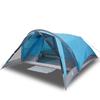 Family Tent for 6 Persons Blue Waterproof
