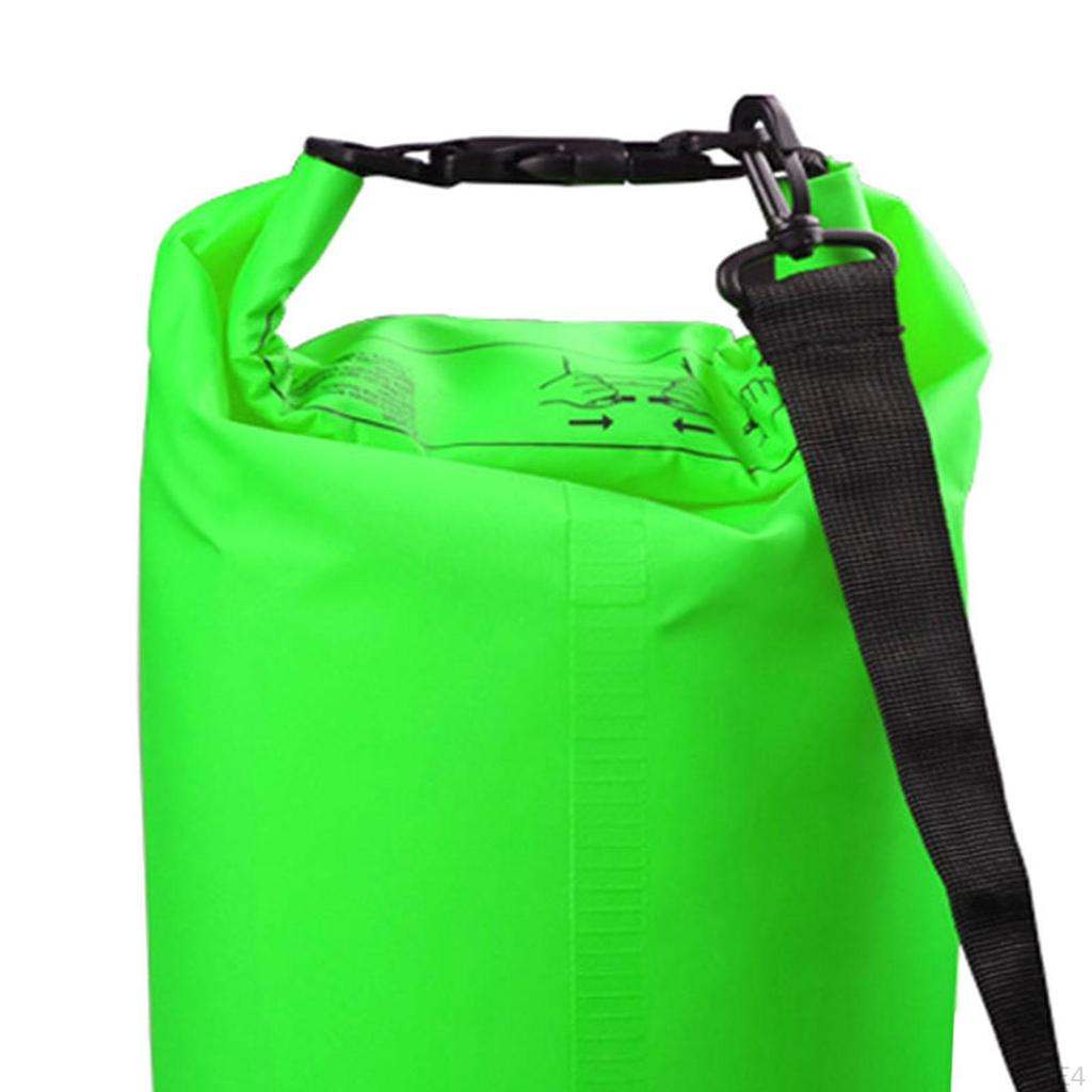 10L Waterproof Roll Bag, Portable Airtight for Skiing, Snowboarding, Surfing, Rafting, Beach
