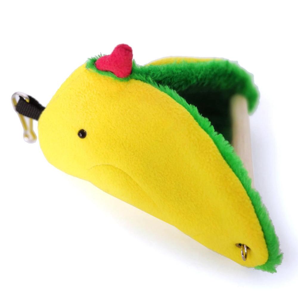 Small Animals Warm Hut Sleeping Hanging Cave Parrot Toy Tent Hammock Bird Bed
