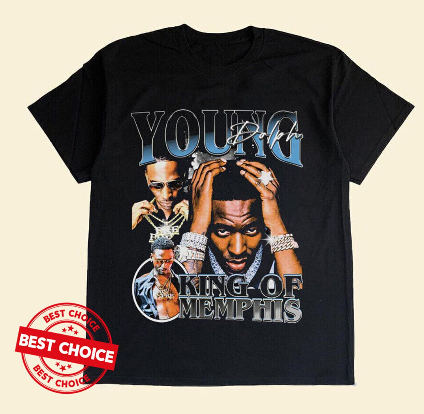 Young Dolph King of the memphis Shirt Unisex UU30 XL
