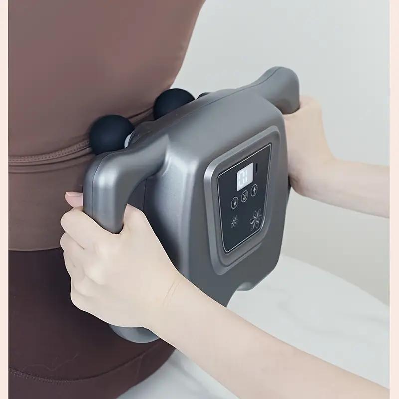 8-Head Fascia Gun Massage Gun USB Rechargeable Deep Tissue Full Body Neck Muscle Relaxation Pain Relief
