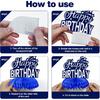 11Pcs Happy Birthday Decorations Kit for Men, Blue Sliver Happy Birthday Banner, Awesome Since Glitter Banner Party Supplies, Bday Decor Centerpieces