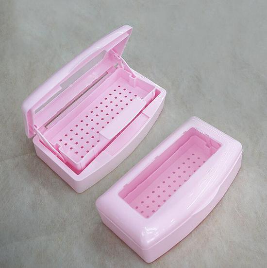 Nail Disinfection and Sterilization Box with Alcohol Filter