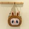 New Rabu Plush Bag Cartoon Cute Handbag Shoulder Bag Crossbody Bag for Children's Girlfriend