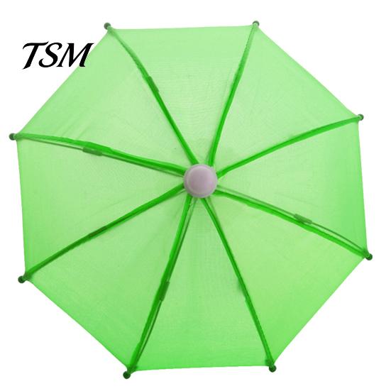 Home Decor Doll Umbrella Cute Decorative Solid Color Dollhouse Household Supplies Open Close Decoration Daily Use