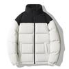 Cappotto di Cotone Uomo Invernale Giacca di Cotone Ispessita Giacca Taglia Più Grande Larga Trendy Giacca di Cotone Calda Collo Alto
