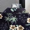 Hawaiian Coconut Full Printed Floral Ice Silk Short Sleeve Shirt Men's Summer Fashion Brand Loose Vacation Style Beach Shirt