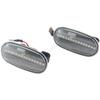 2Pcs Dynamic Side Marker Turn Signal Sequential Blinker Indicator Lights For Mitsubishi Pajero Mirage Legnum Galant 1998-2005