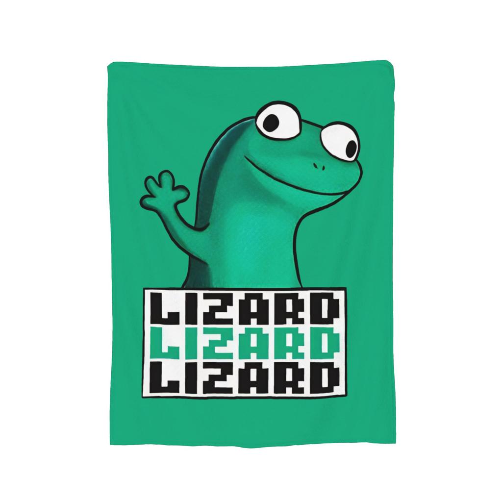 Hoppers Cute Tom Lizard Retro Blankets Flannel Throw Blankets Bedroom Sofa Decoration Ultra-Soft Warm Bedsprea ,