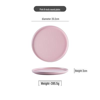 Nordic Ceramic Dinner Plate