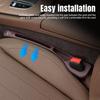 Universal Car Seat Gap Filler Side Seam Gap Plug Strip Filling Strip For Lexus NX IS RX ES GX LX LS UX GS 200 260 300 350 NX200