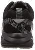 SPALDING JIN 3360 Men's Lightweight Wide Sneakers/Walking Shoes, Size 6E, Black, Size 26.0 Cm, G