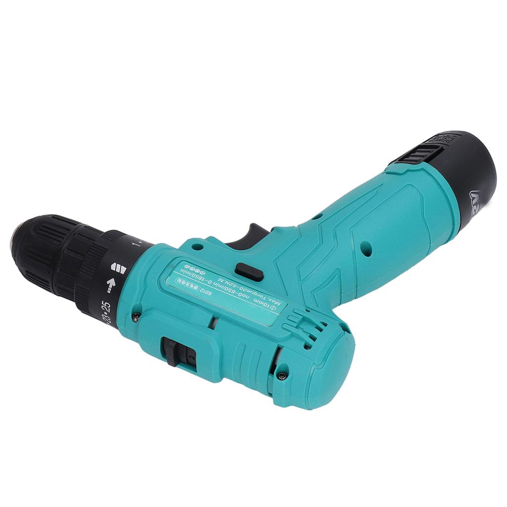 12V Hand Drill Rechargeable High Power Cordless Electric Impact Dril AC