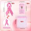 Breloc Broșă Panglică Roz Conștientizare Cancer Mamar - Cadou de Îngrijire și Încurajare pentru Femei