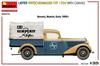 MiniArt Scale Delivery Flatbed Truck Type 170V with Canvas Plastic Model MA38072 1/35