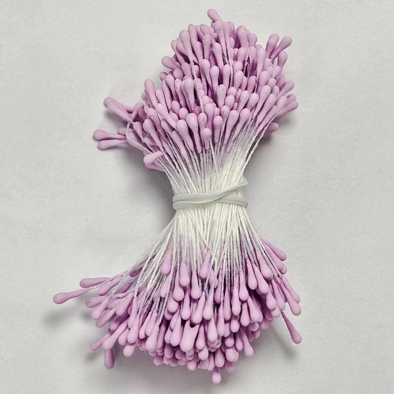 2mm Matte Stamen Hair DIY Accessories: Round Flower Center for Handmade Ornaments