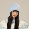 New Patch Letter Knitted Hat Women's Autumn and Winter Fashion Warm Ear Protector Wool Hat