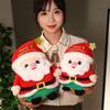 New Funny Creative Christmas Series Apple Deer Tree Snowman Soft Plush Toys Sofa Decoration Birthday Festival Present