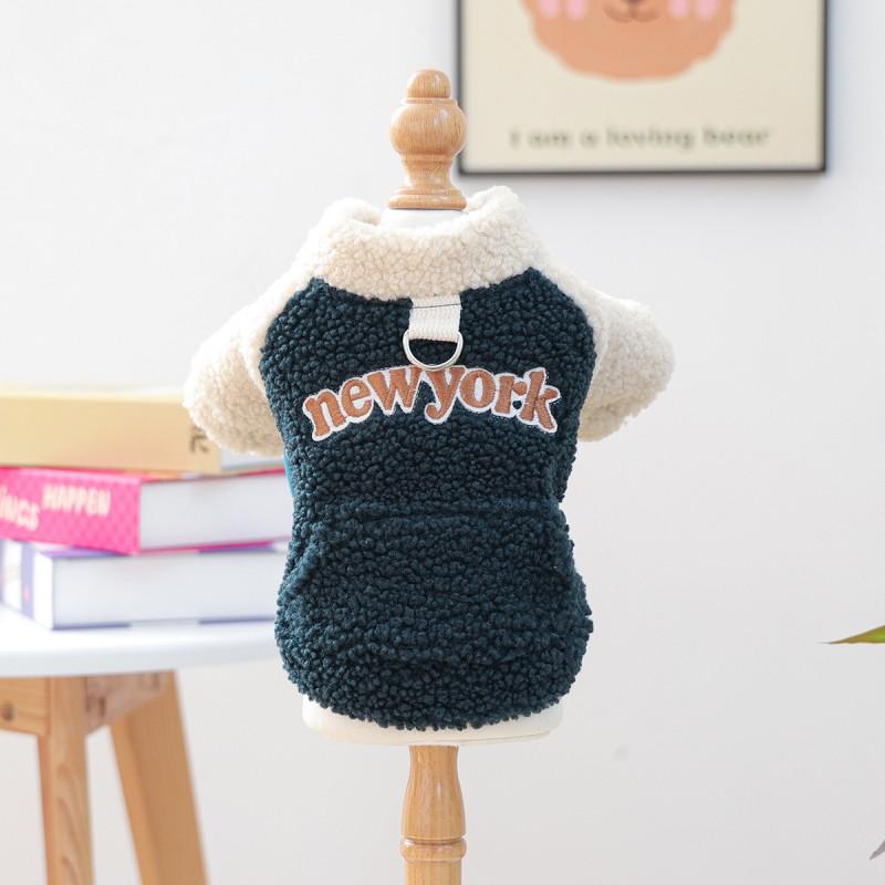 Pet Warm Fleece Dog Cat Hoodie Sweater Winter Coat Small Medium Large Dogs Cats Comfortable Casual Outfit