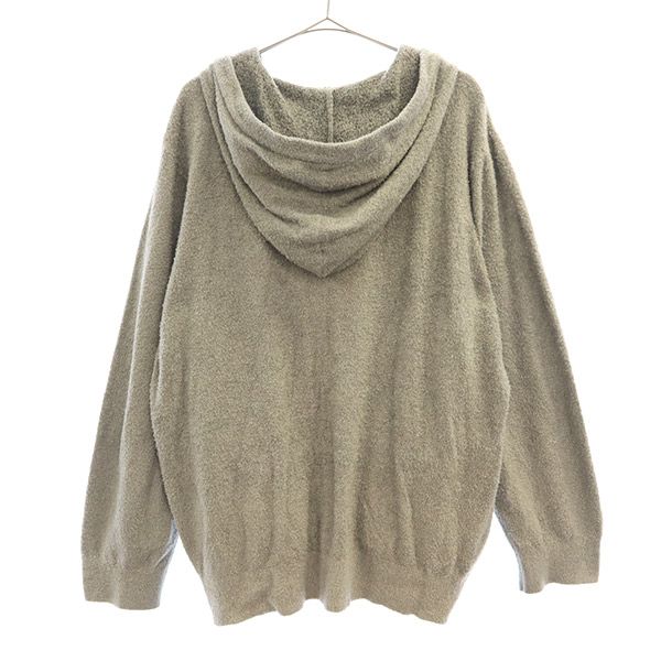 GELATO PIQUE HOMME Long Sleeve Room Wear M Gray Gelato Pique Zip Hoodie Men's Used