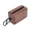Wireless Earphones Case Fit for AMBEO SMART MOMENTUM 3rd 4th Wooden Storage Carry Cover Hand Polished Handcrafted Walnut Prevent Falls Bumps