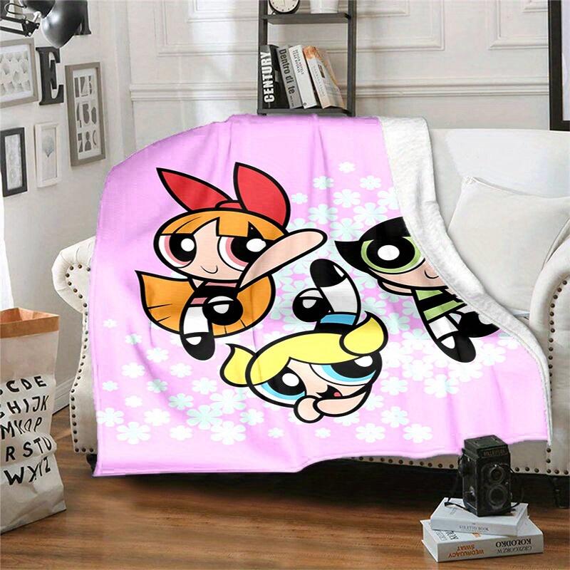 

1pcPowerpuff Blanket - Soft and Comfortable for All Seasons - Perfect 100x150cm