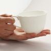 NARUMI Honiton Lace Morning Mug Set (Pair), White, 330cc, 51952-23142