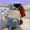 Trendy Nylon Backpack For Girls Lightweight Waterproof Stylish School And Daily Use