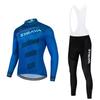 Autumn and Winter Long-sleeved S Cycling Suit, Men's and Women's Breathable Road Mountain Bike Suit