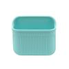 Self-adhesive Silicone Toothbrush Holder Wall Mounted Storage Box  Bathroom  Organizer
