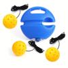 Pickball Trainer, with Elastic Rope, Diameter Hole Ball with Rope PE High Elastic Weifu, Quick Rebound