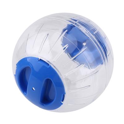 3 Colori 12cm Nuova Moda Plastica Piccolo Animale Domestico Criceto Gerbillo Giocattolo Palla per Corsa Attività Esercizio Blu