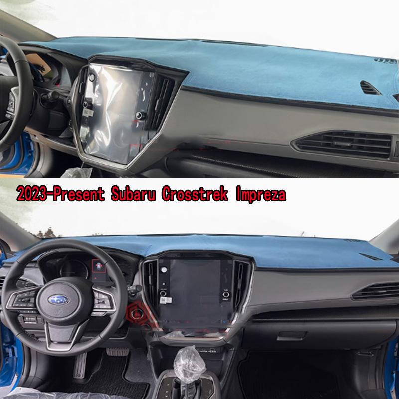 For 2023-2025 Subaru Crosstrek Impreza Dashmat Dash Mat Dashboard Cover Instrument Panel Sunscreen Pad Ornaments