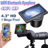 WiFi Electronic Eyepiece with 1080P 4.3 Inch IPS Screen Telescope Camera Eyepiece Portable Astronomical Telescope Accessories