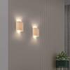 New Enhance Your Space with the Exquisite and Sophisticated Original Nordic Square LED Wall Sconce Lamp In Warm Walnut. Ideal Fo