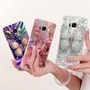 For Samsung Galaxy S8 Case SM-G950F Luxury Flowers Butterfly Painted Cover Soft Silicone Case For Samsung S8 Plus S8+ G955F Bags