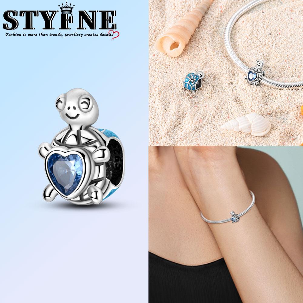 

Copper Marine Crab Turtle Beads Pendant Original Bracelet Making Jewelry Diy Charm Anniversary Gift