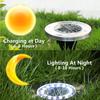 1-5pcs Solar Disc Light - Outdoor Garden LED Spot Light for Hotel Events - Decorative Buried Solar Light for Deck and Pathways