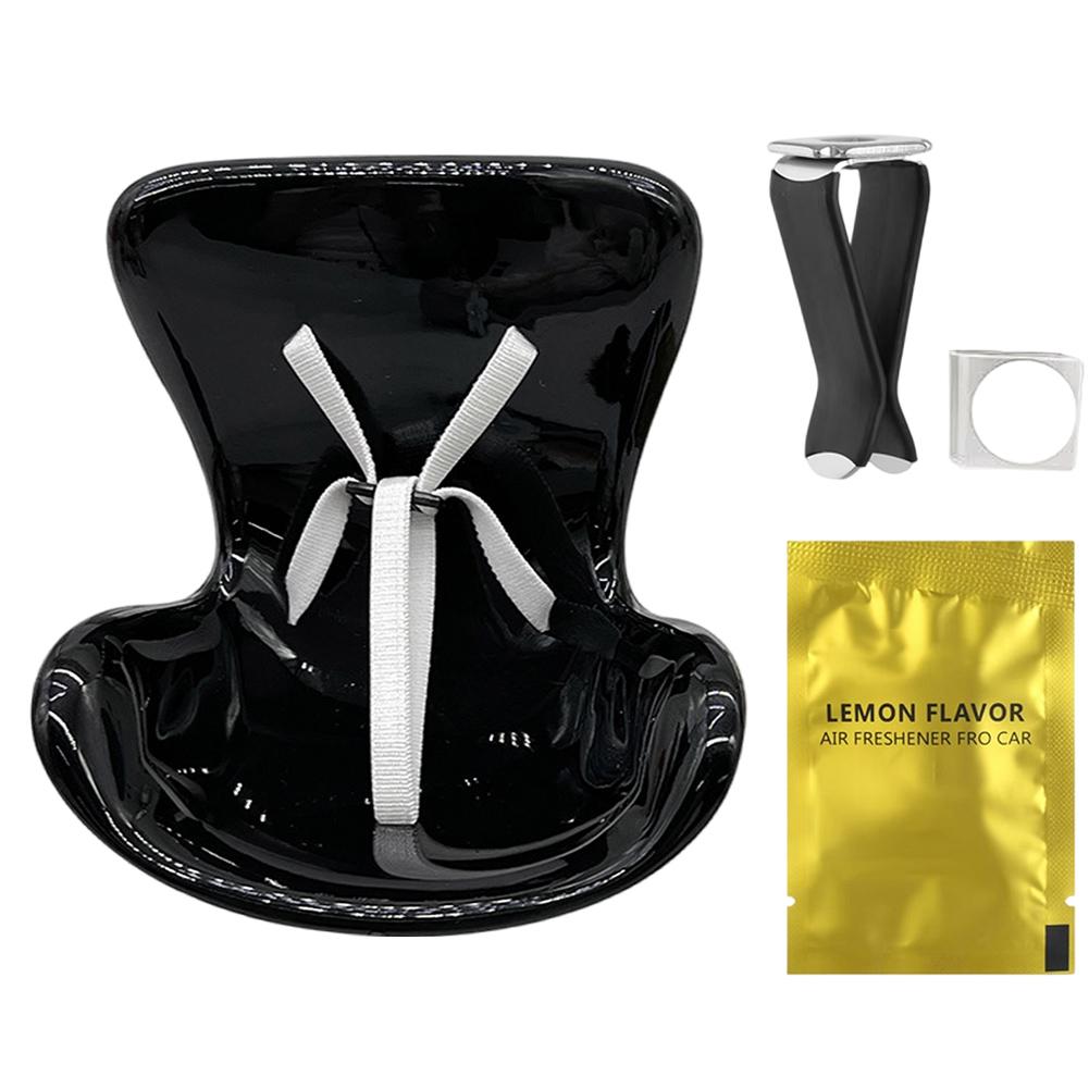 Cute Doll Car Seat with Belt Decorative Doll Sofa Seat Multi-Function Doll Vent Car Seat for Car Air-Conditioning Vents