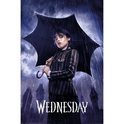 Wednesday Downpour Paper Poster