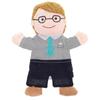 Family Father Hand Puppet Toy Hand Puppet Nursery School Storytelling Prop