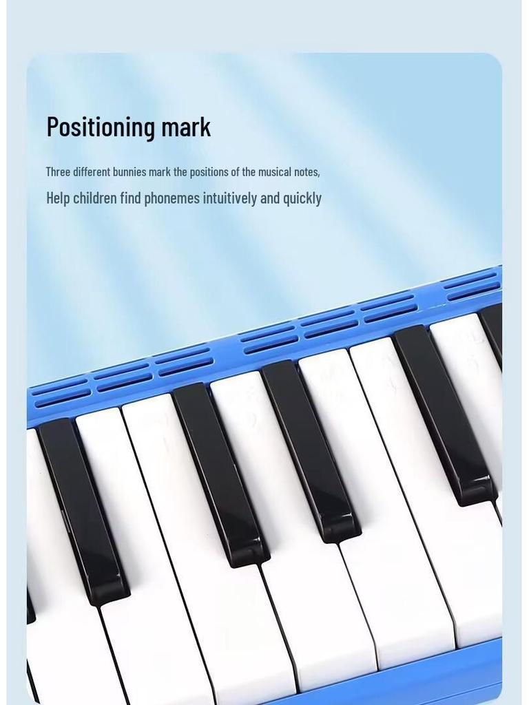 Harmonijki 37-klawiszowe i melodyki 32-klawiszowe dla początkujących – Idealne dla uczniów i do klas