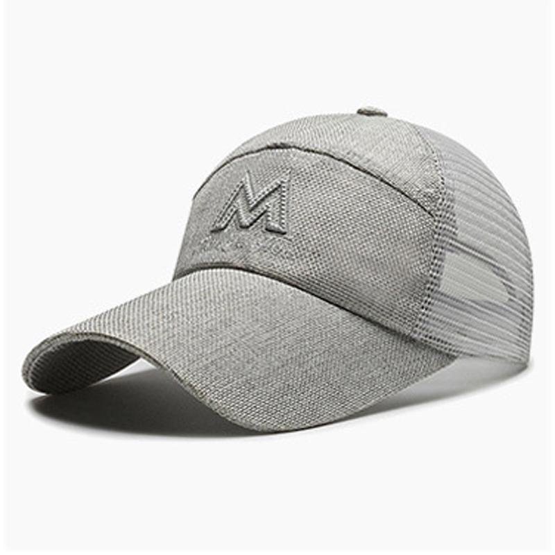 Mens Women Mesh Breathable Baseball Sports Cap Sun Protection Trucker Sun Hat