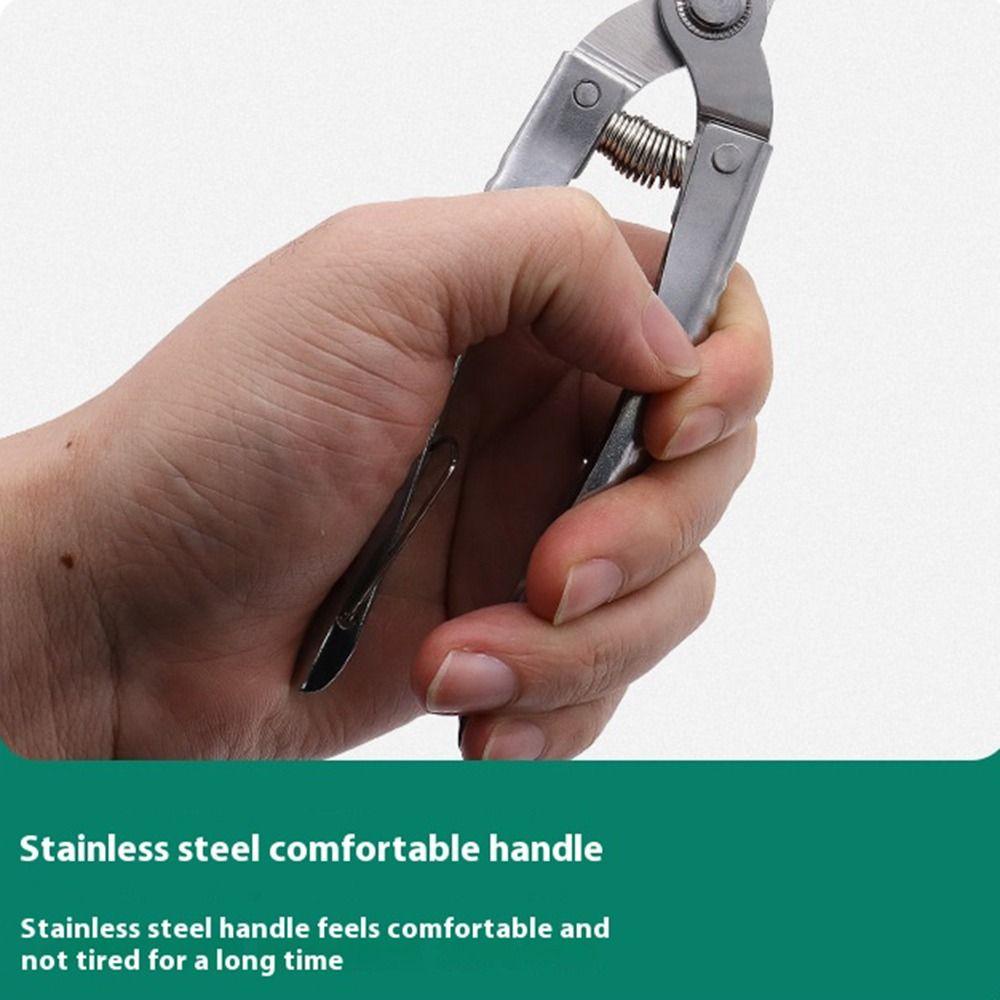 with Automatic Return Spring Branch Shears Straight Head Garden Branch Shear  Plant