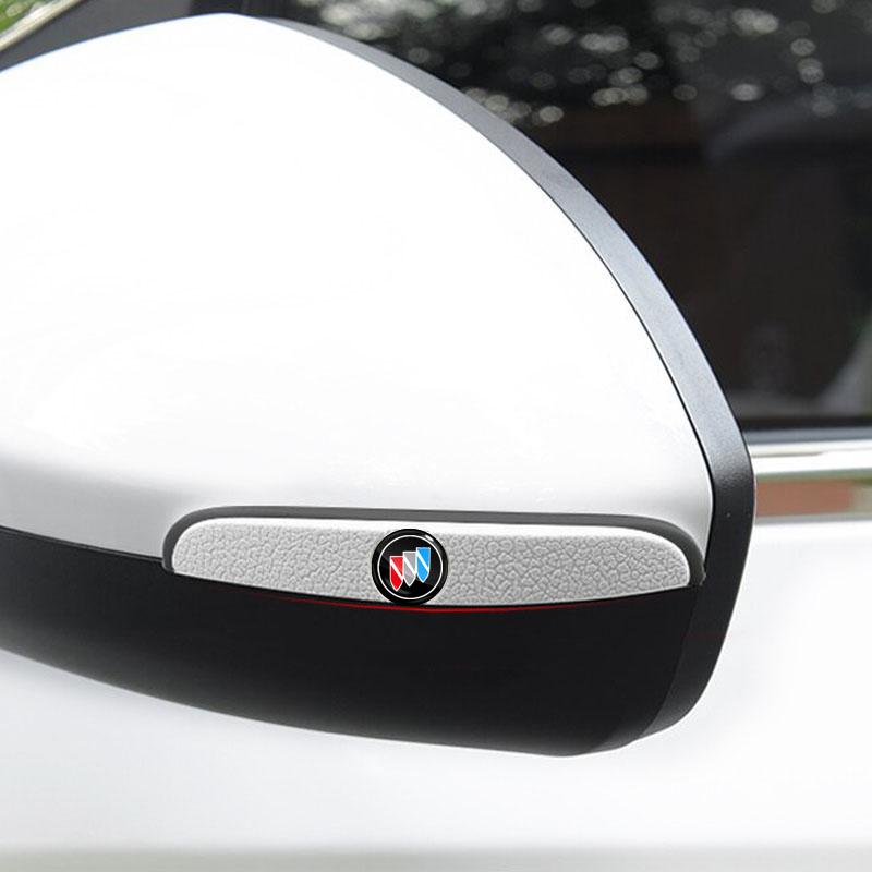 4Pcs Car Door Anti-Collision Strip Rearview Mirror Protection Stickers For Buick Envision GS GL6 GL8 Avenir Riviera Lesabre Velite Verano