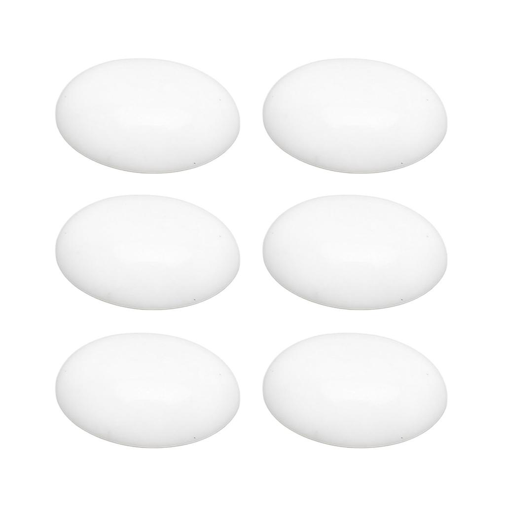 20PCS Natural Egg Shaped Oval Cabochons 18x13mm Jewelry Craft Bead Making Supplies for Christmas Birthdays Gifts Black