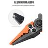 Aluminum Alloy Fishing Pliers Hook Remover Outdoor Fish Line Cutter Tool Comfortable Grip Scissors Fishing Accessories